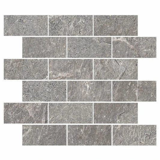 EnergieKer Genesis 'Ash Muretto', mozaïek grijs mat 30x30cm