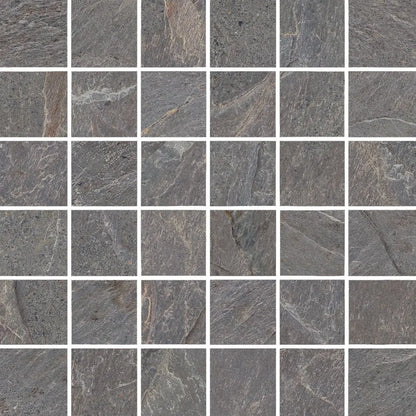 EnergieKer Genesis 'Storm Mosaico', mozaïek grijs mat 30x30cm