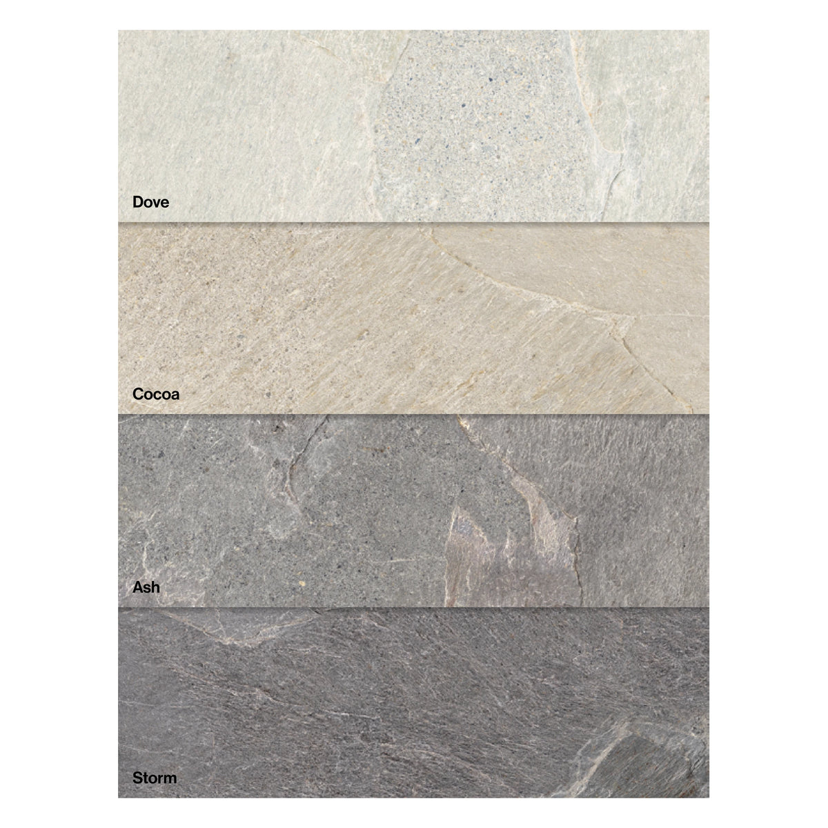 EnergieKer Genesis 'Storm Groove', kleurenoverzicht van de serie met alle kleuren en hun namen
