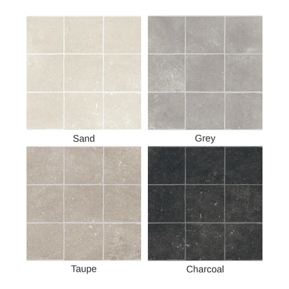 Savoia Italia Heritage 'Grey', kleurenoverzicht van de serie met alle kleuren en hun namen