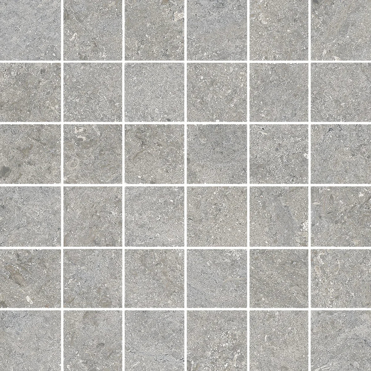 EnergieKer Heritage 'Powder Mosaico', mozaïek grijs mat 30x30cm
