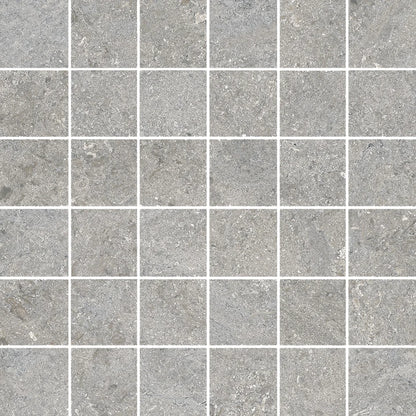EnergieKer Heritage 'Powder Mosaico', mozaïek grijs mat 30x30cm