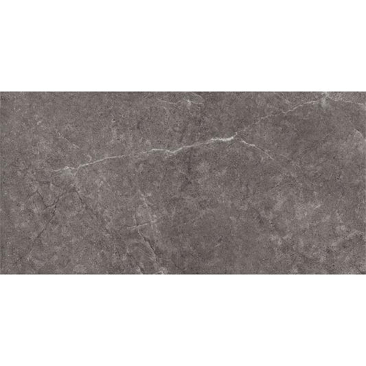 Tuscania Holy Stone 'Dark', vloertegel antraciet mat gerectificeerd 61x122cm