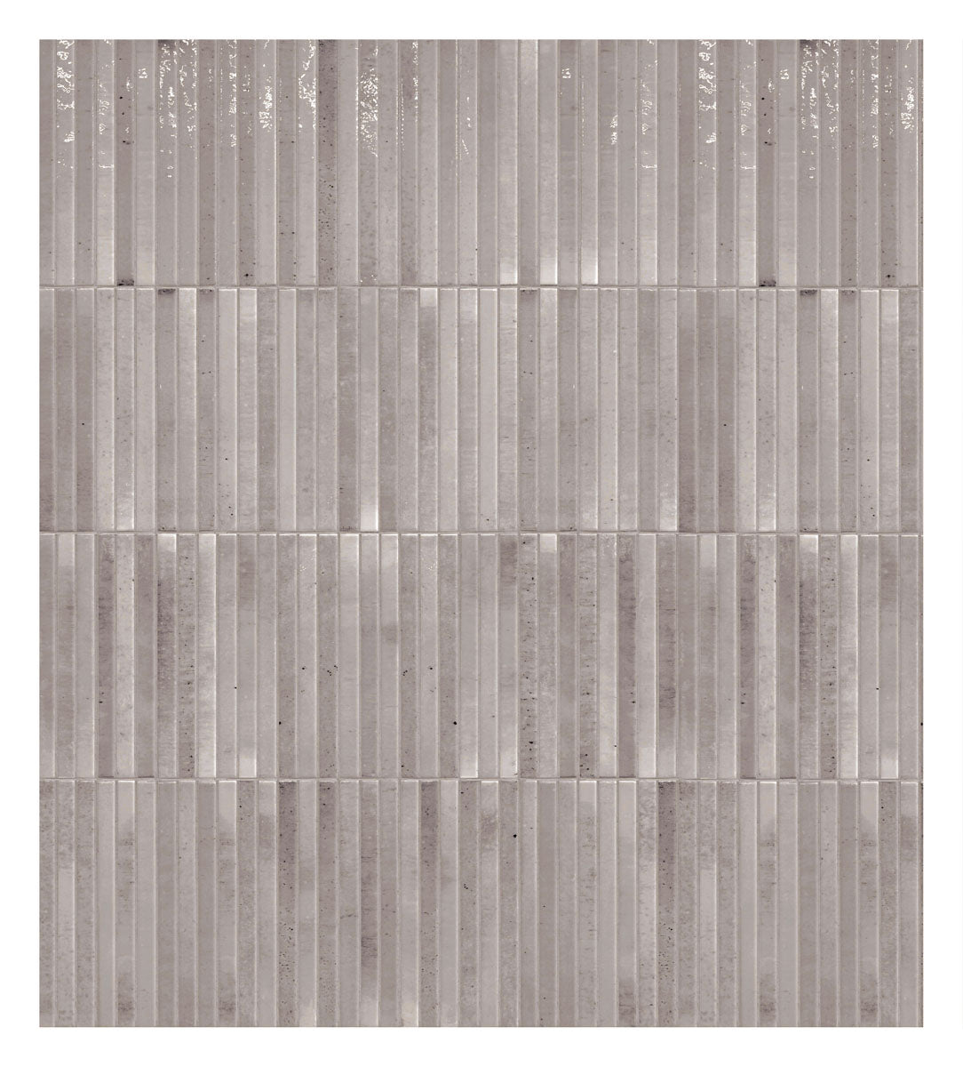 Keradom Home 'Ash', wandtegel KitKat grijs glans 12,5x25cm