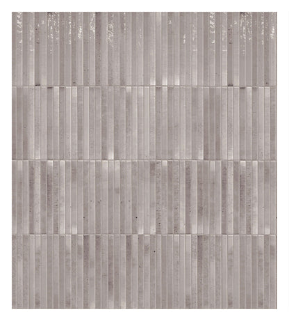 Keradom Home 'Ash', wandtegel KitKat grijs glans 12,5x25cm