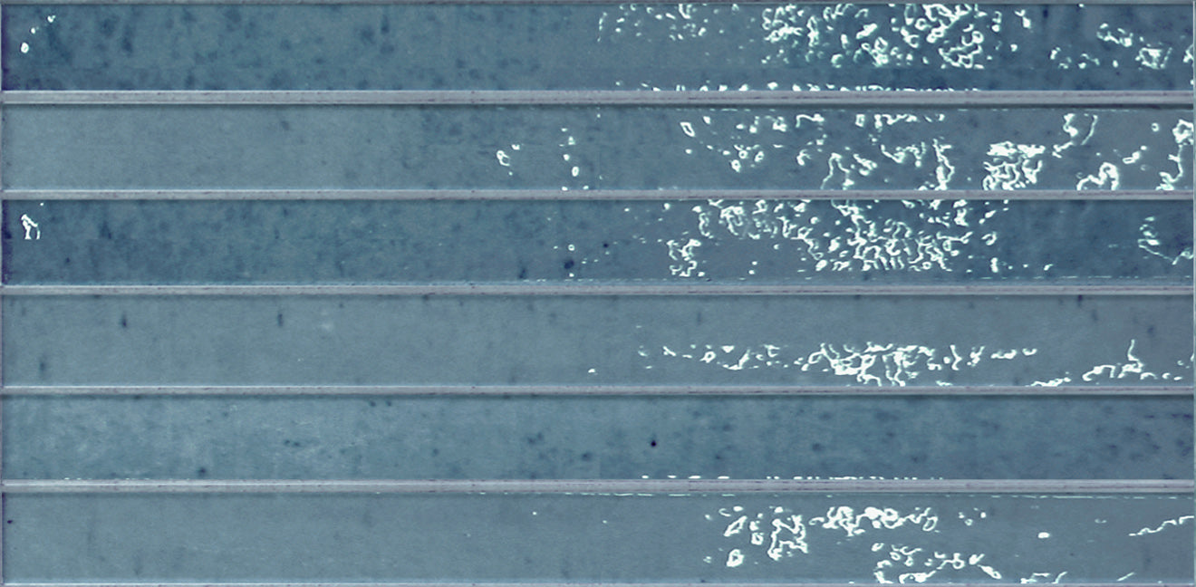 Wandtegel Home KitKat 'Sky' blauw glans 12,5x25cm