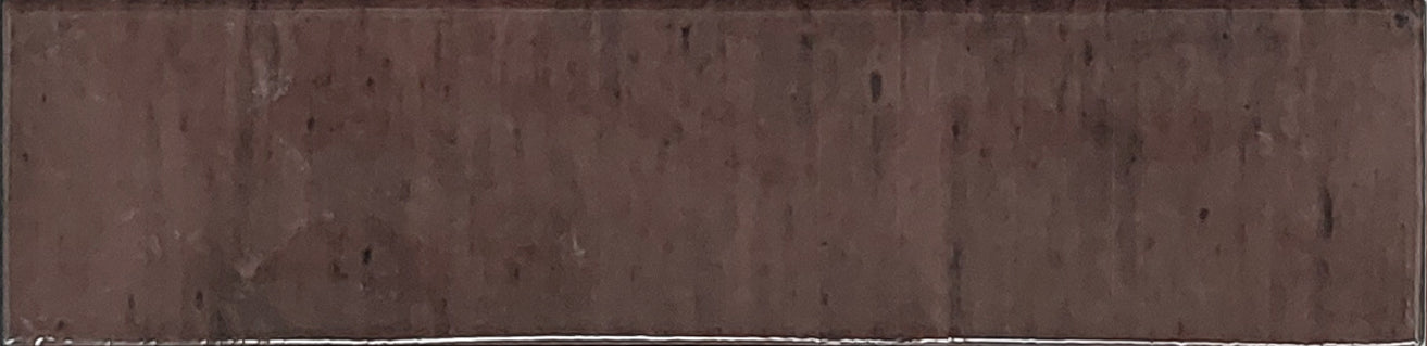 Keradom Home 'Grape', losse bruin-paarse glanzende Brick wandtegel