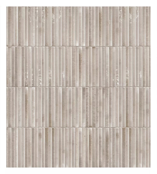 Keradom Home 'Honey', wandtegel KitKat beige glans 12,5x25cm