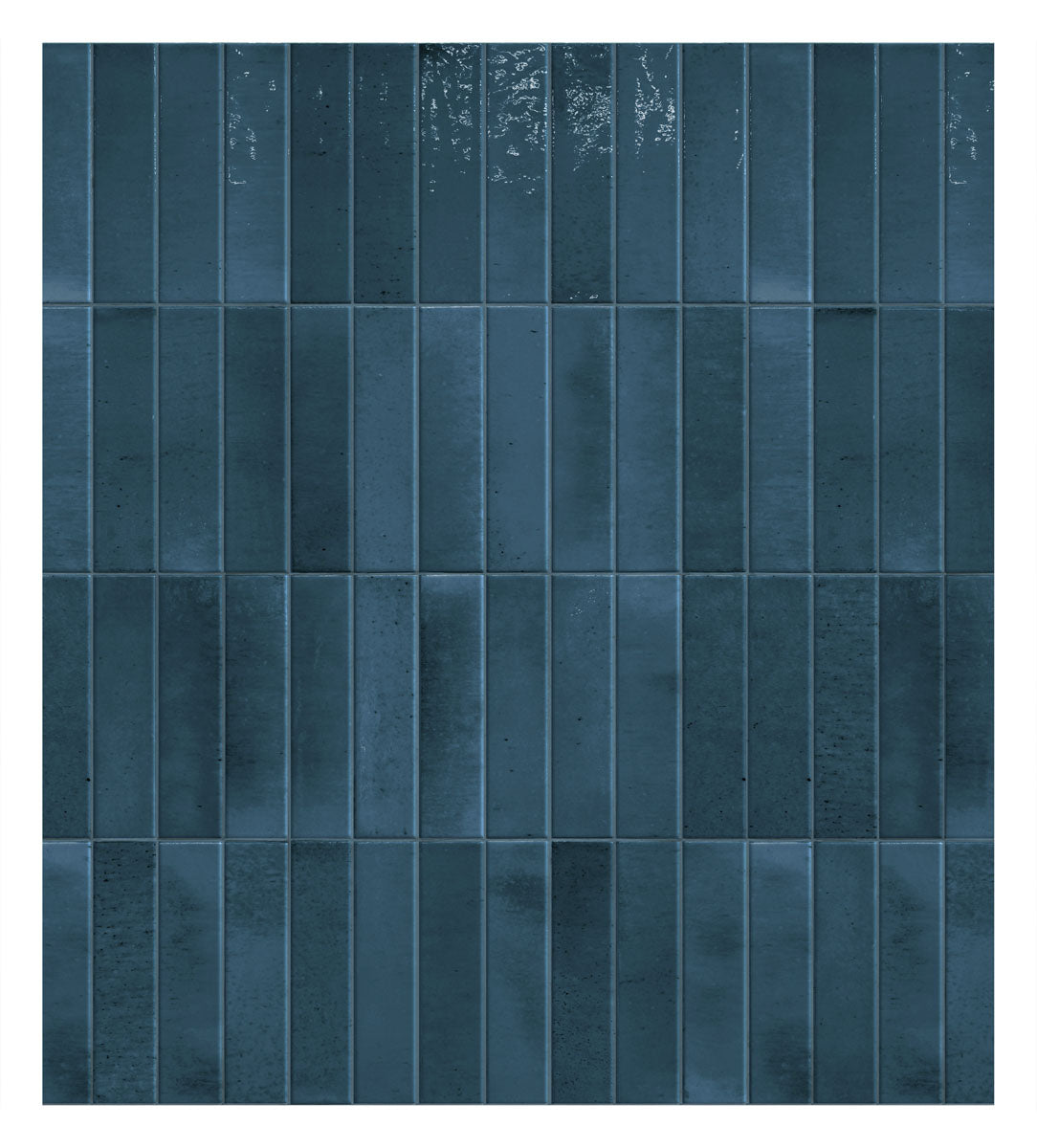 Keradom Home 'Navy', wandtegel Brick blauw glans 6x25cm