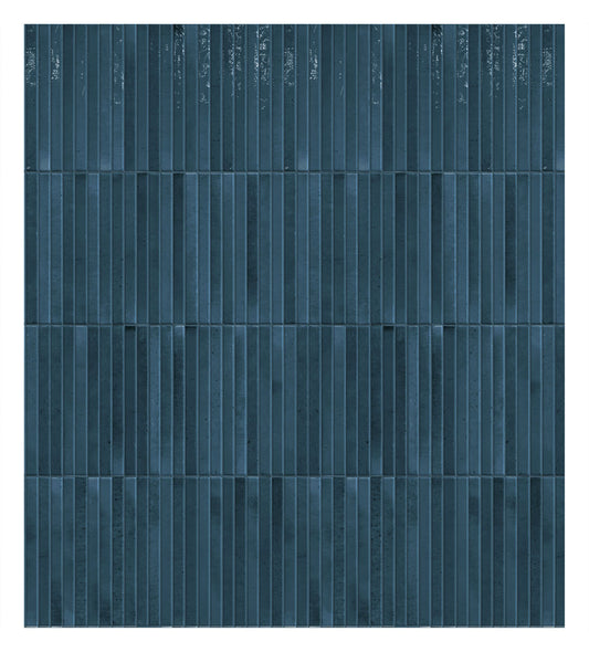 Keradom Home 'Navy', wandtegel KitKat blauw glans 12,5x25cm