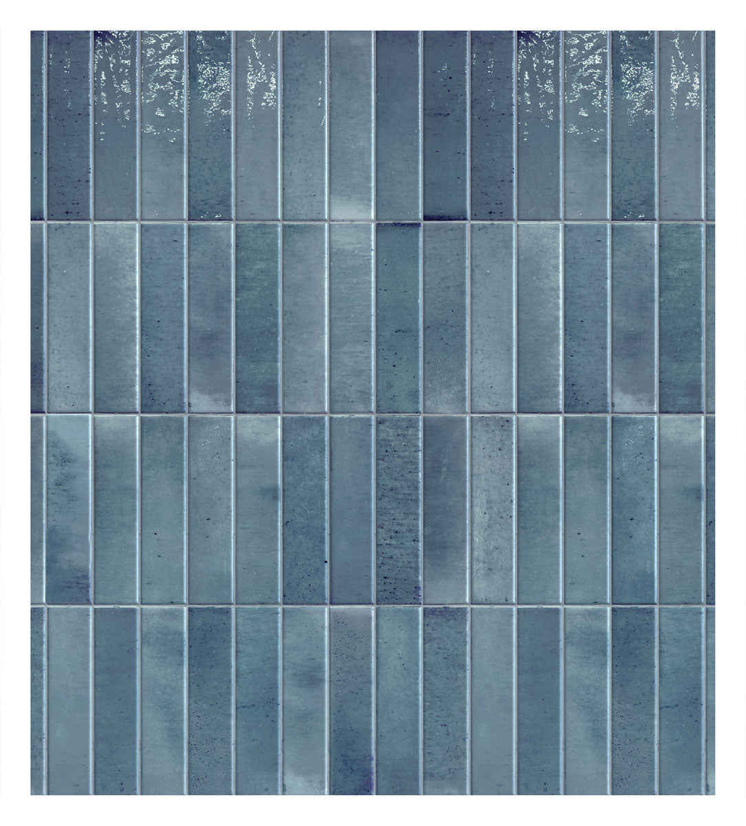 Keradom Home 'Sky', wandtegel Brick blauw glans 6x25cm