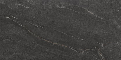 Keraben Idyllic 'Black', vloertegel zwart glans 60x120cm