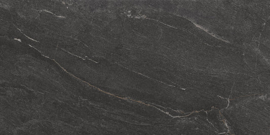 Keraben Idyllic 'Black', vloertegel zwart glans 60x120cm
