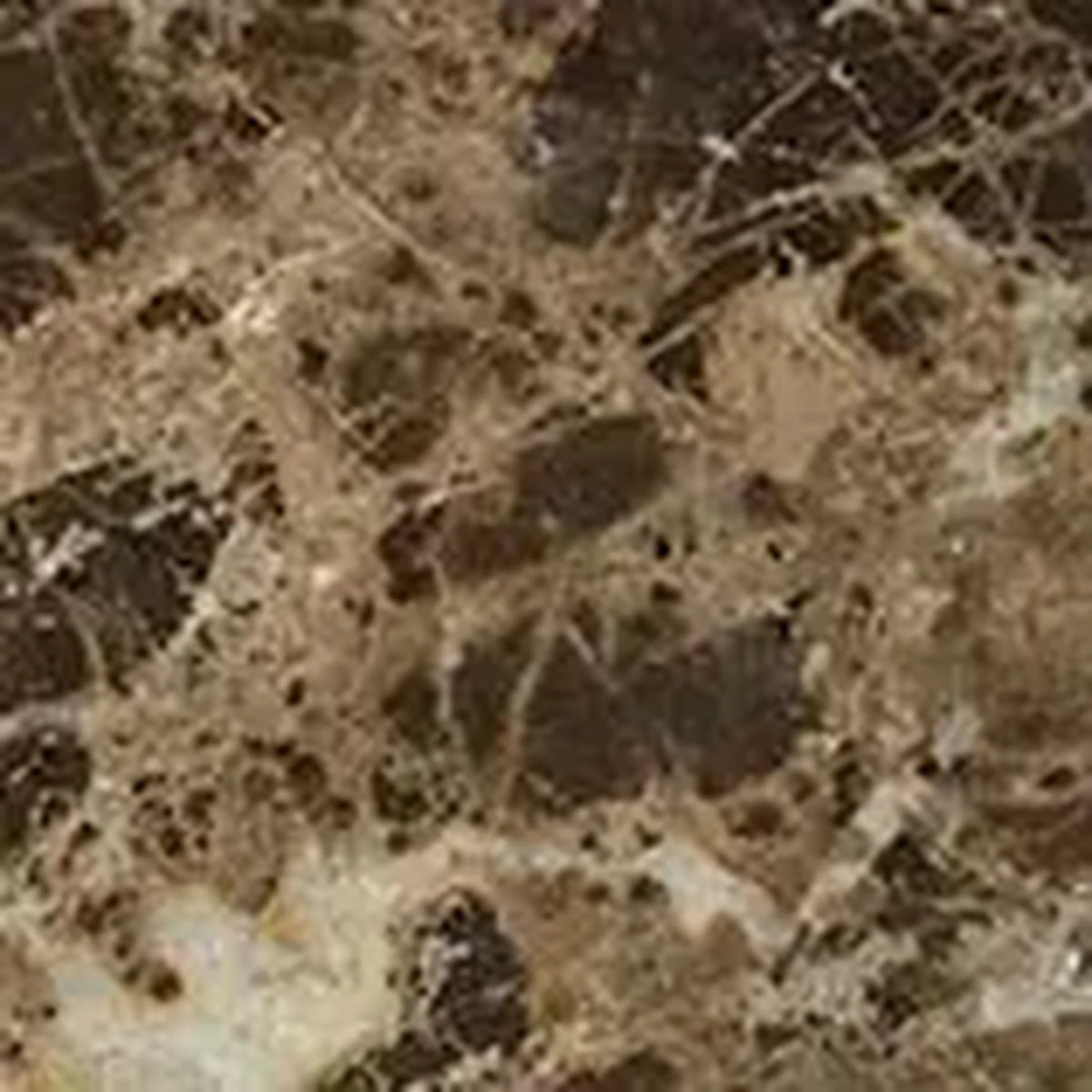 EnergieKer Imperial 'Emperador', vloer- en wandtegel bruin mat 7,5x7,5cm