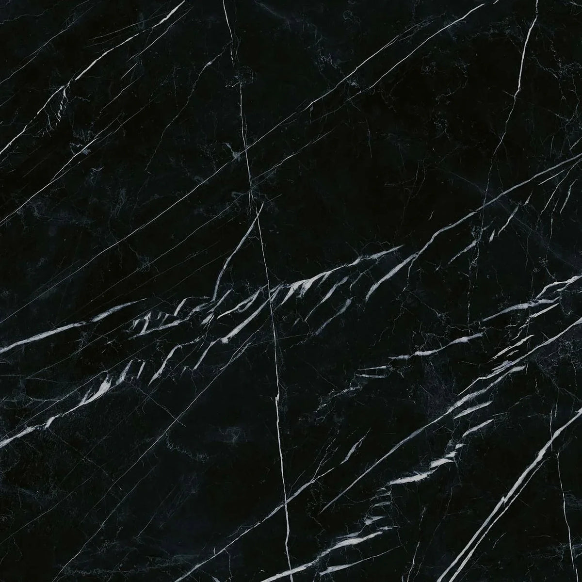 EnergieKer Imperial 'Marquina Black', vloer- en wandtegel zwart mat 7,5x7,5cm