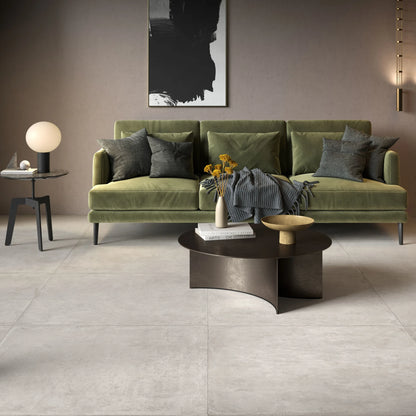 Castelvetro Industrial 'Bianco', vloer- en wandtegel crème mat 60x120cm