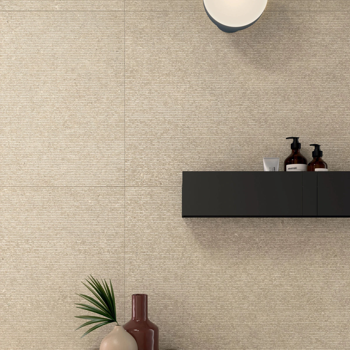 Lea Ceramiche Intense 'Toffee', vloer- en wandtegel bruin en geel mat 120x120cm