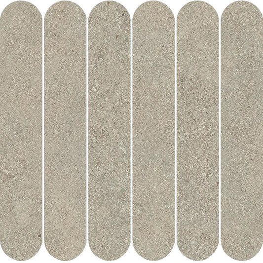 Lea Ceramiche Intense 'Toffee', mozaïek bruin en geel zijdeglans 30x30cm