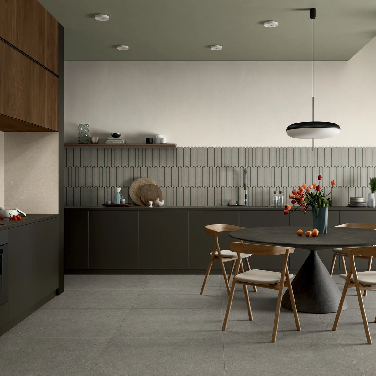 Lea Ceramiche Intense 'Crete', vloer- en wandtegel grijs mat 60x60cm