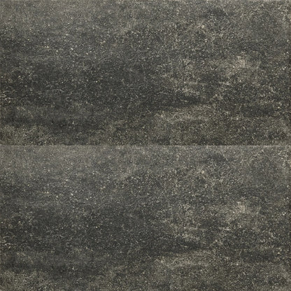 Ceramica Gazzini Lava Stone 'Black', vloer- en wandtegel zwart mat 30x60cm
