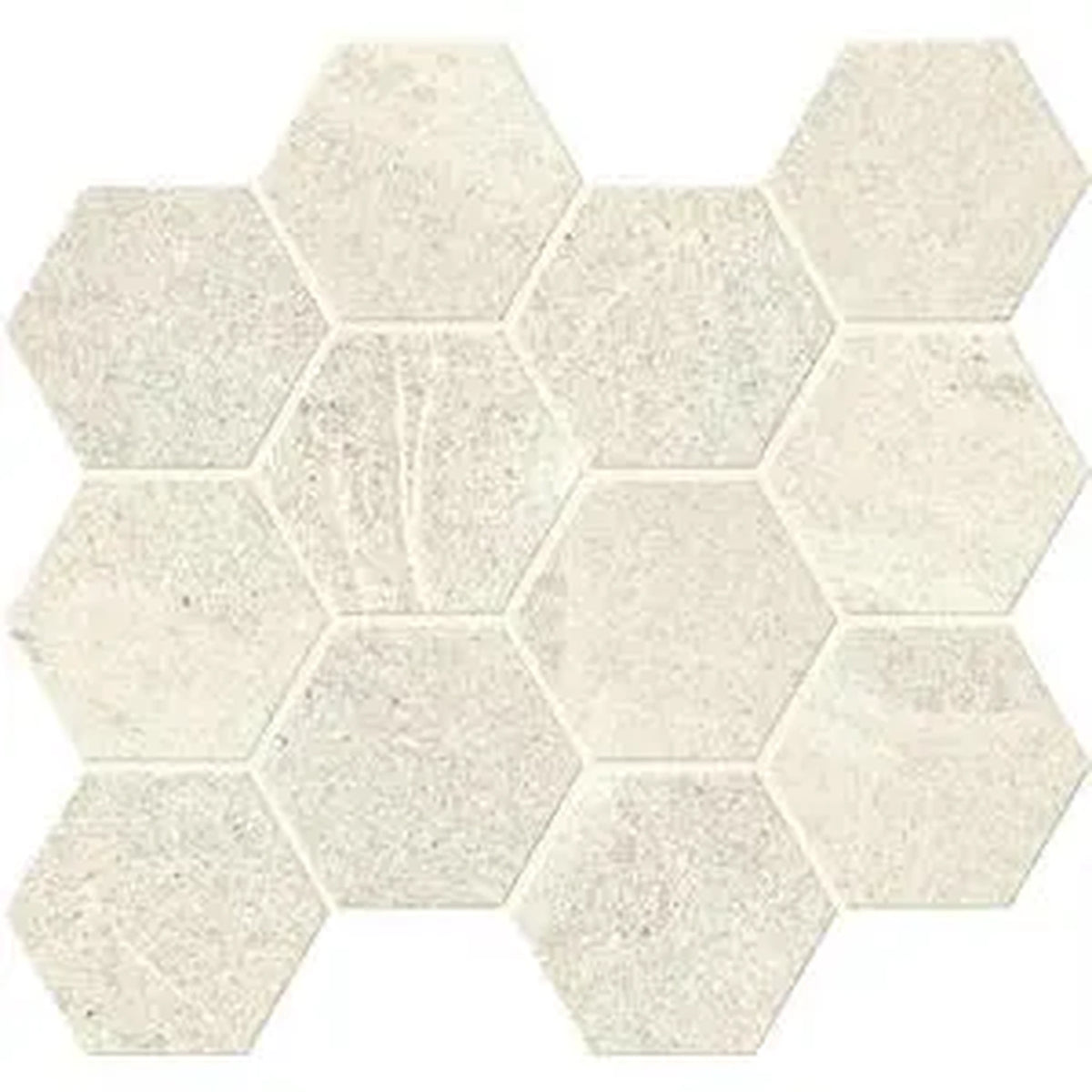 Castelvetro Life 'Bianco', vloer- en wandtegel crème mat 26x28cm