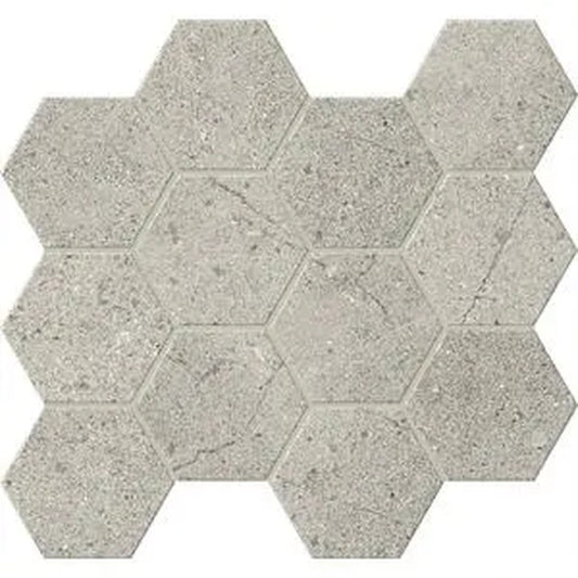 Castelvetro Life 'Grigio', vloer- en wandtegel grijs mat 26x28cm