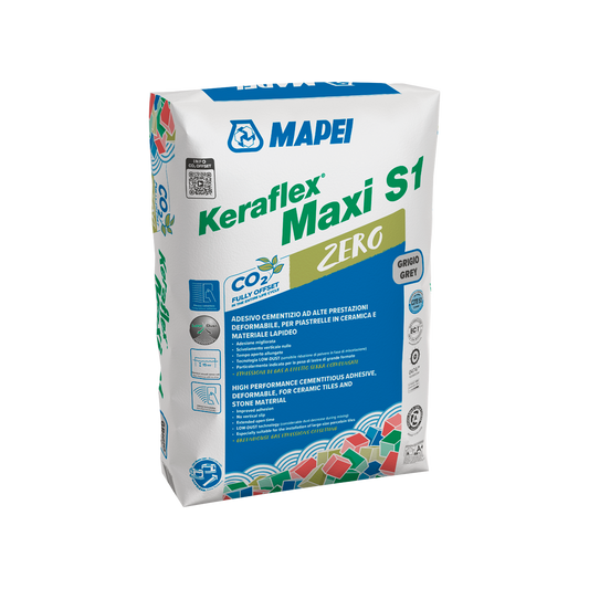Mapei flexibele poedertegellijm Keraflex Maxi S1 Zero wit 23kg