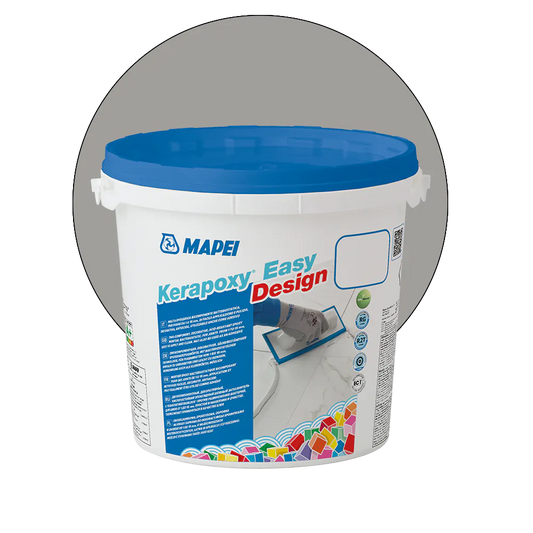 Mapei epoxy voegmiddel Kerapoxy Easy Design nr. 112 Medium Grijs 3kg