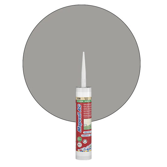 Mapei siliconenkit Mapesil AC nr. 112 Medium Grijs 310ml