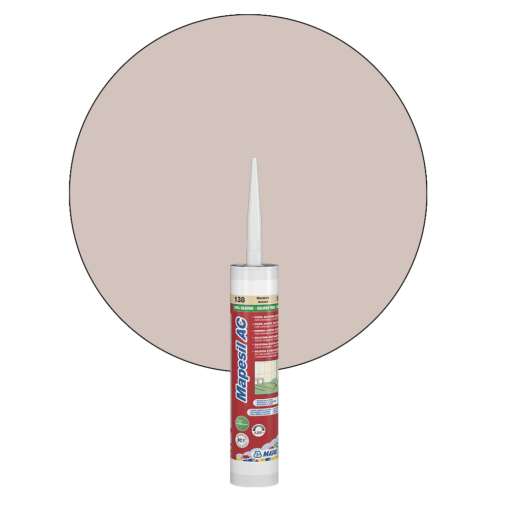 Mapei siliconenkit Mapesil AC nr. 123 Ancient White 310ml