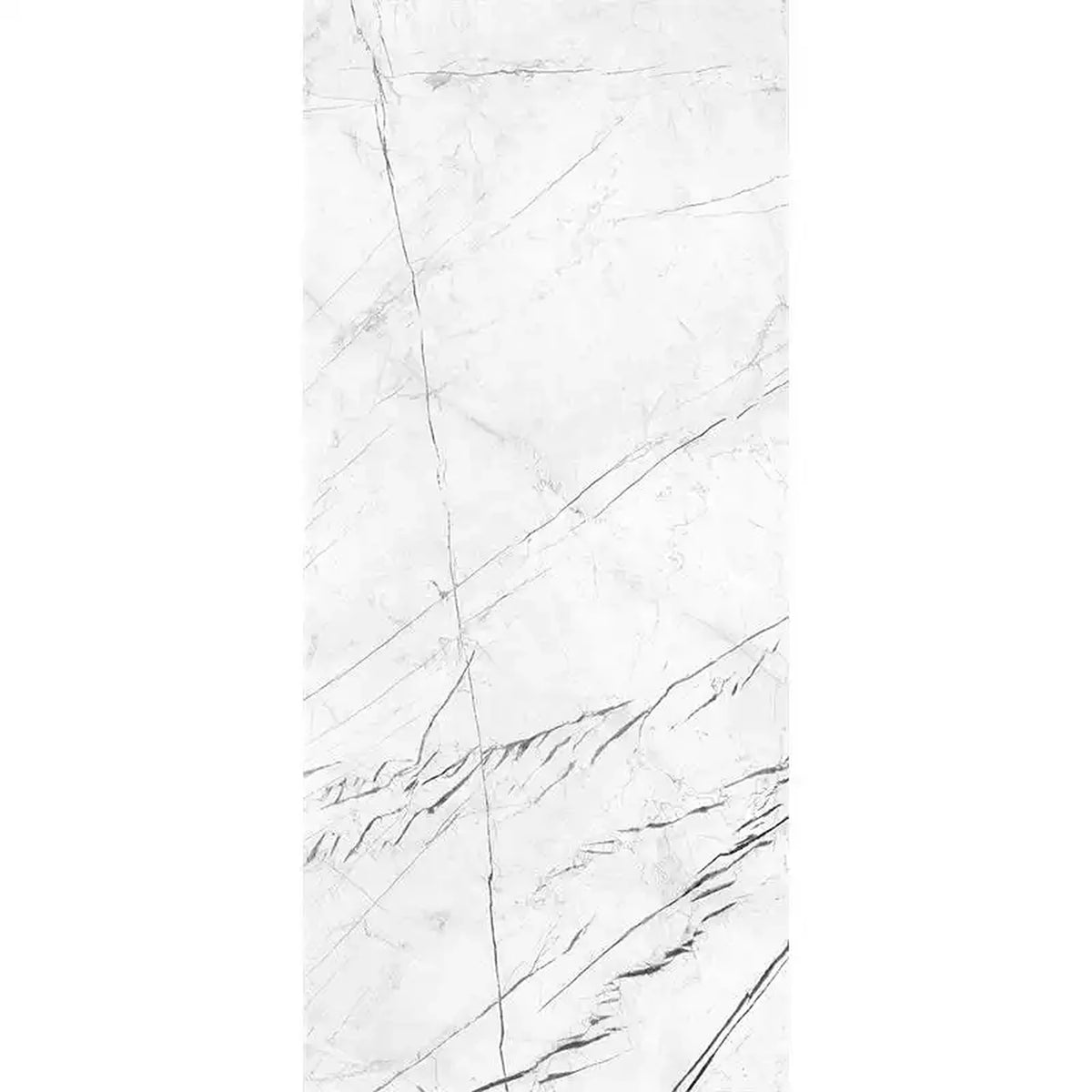 EnergieKer Marquiña 'White', vloer- en wandtegel wit gepolijst 120x280cm