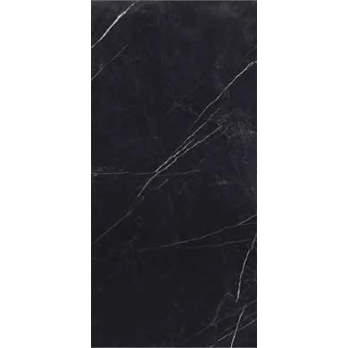 EnergieKer Marquiña 'Black', vloer- en wandtegel wit en zwart mat 60x120cm