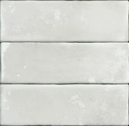 Estudio Cerámico Matcha 'Linen', wandtegel wit 6x18,5cm