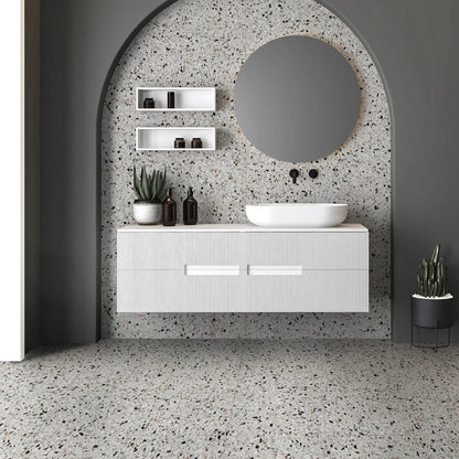 EnergieKer Medley 'White', vloer- en wandtegel wit mat 60x60cm