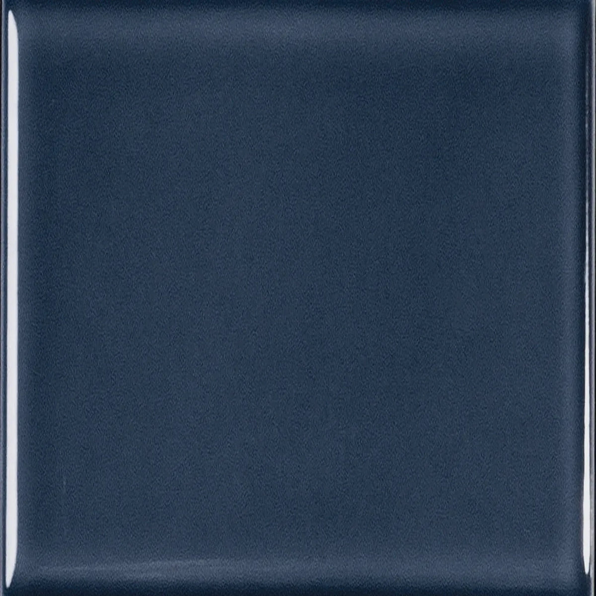 Estudio Cerámico Metropolis 'Deep Blue', wandtegel blauw glans 10x10cm