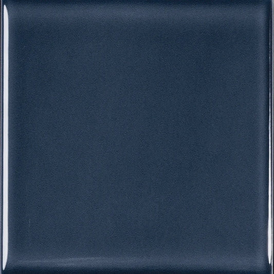 Estudio Cerámico Metropolis 'Deep Blue', wandtegel blauw glans 10x10cm