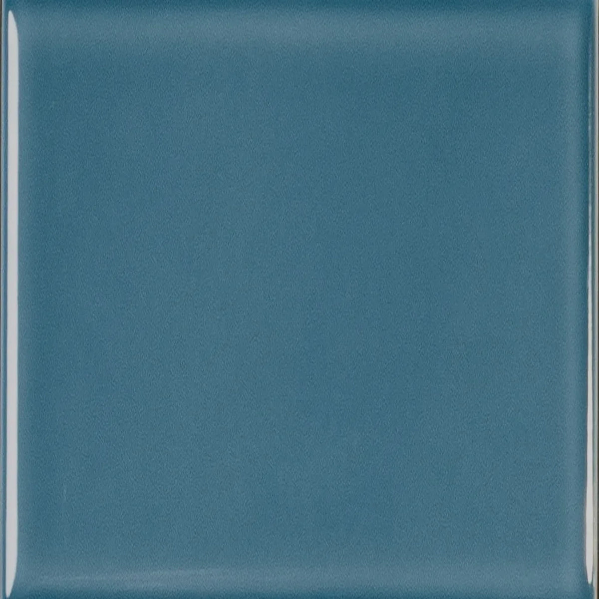 Estudio Cerámico Metropolis 'Light Blue', wandtegel blauw glans 10x10cm