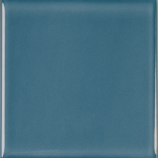 Estudio Cerámico Metropolis 'Light Blue', wandtegel blauw glans 10x10cm
