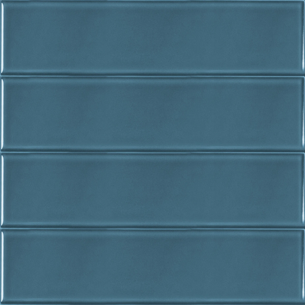 Estudio Cerámico Metropolis 'Light Blue', wandtegel blauw glans 10x40cm