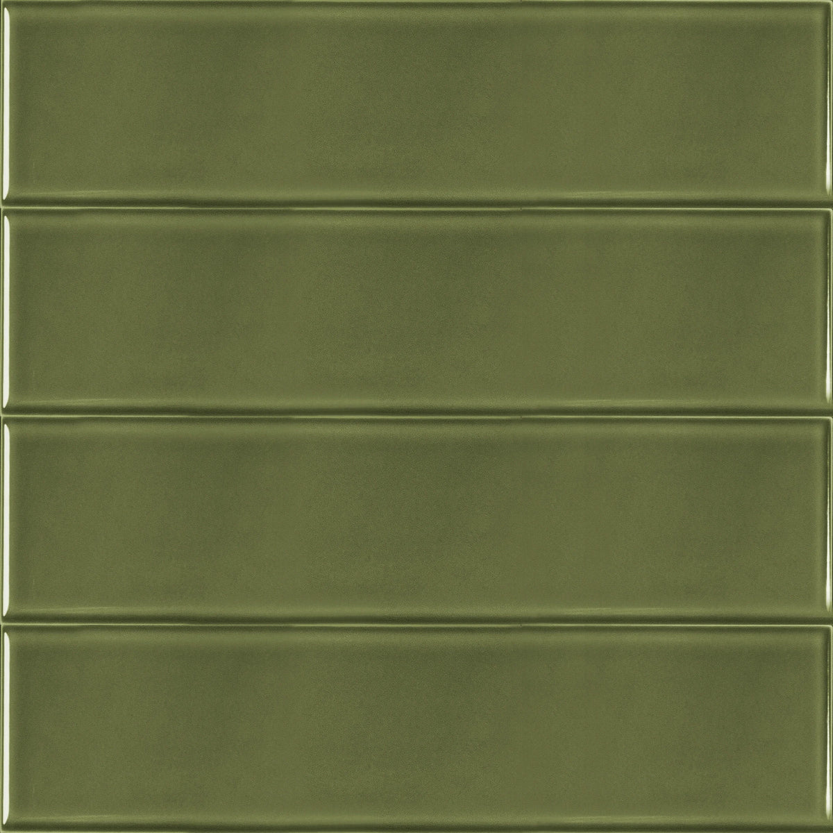 Estudio Cerámico Metropolis 'Vivid Green', wandtegel groen glans 10x40cm