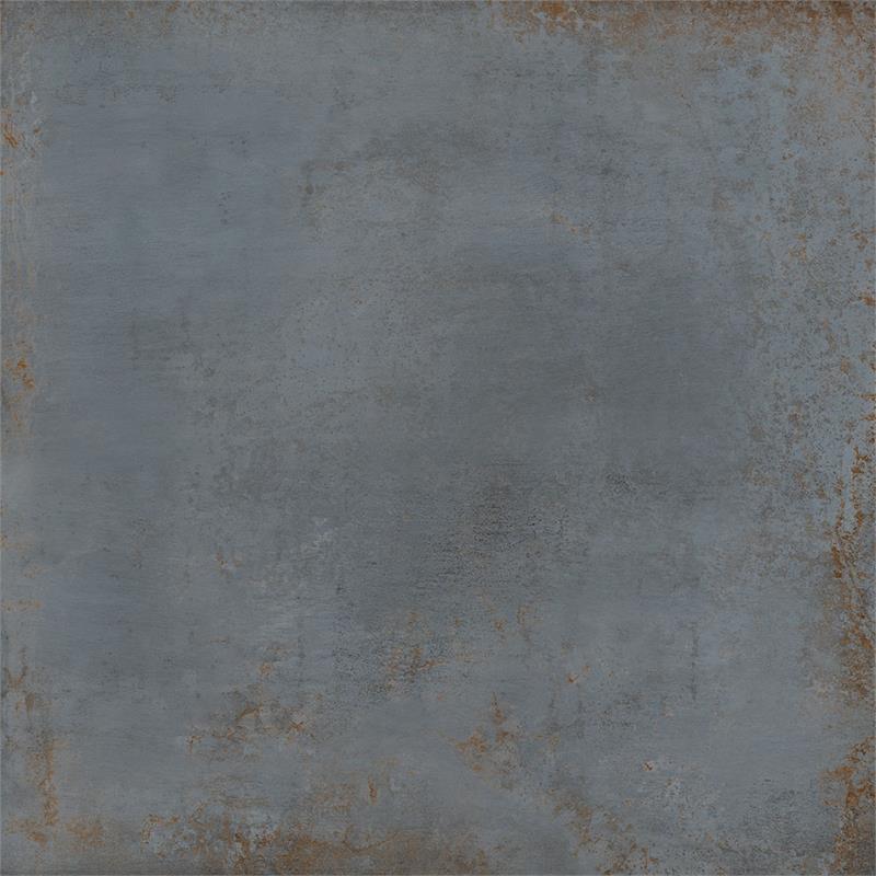 Tuscania Metropolitan 'Blue', vloertegel blauw mat gerectificeerd 122x122cm