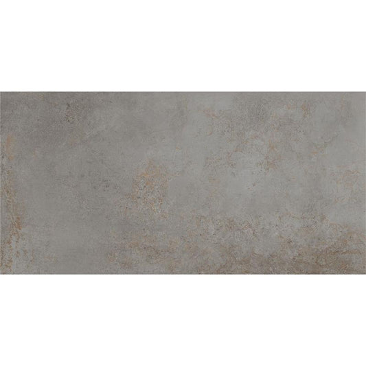 Tuscania Metropolitan 'Iron', vloertegel grijs mat gerectificeerd 61x122cm