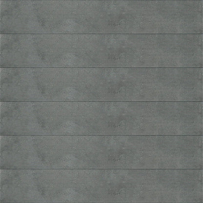EnergieKer Miro 'Graphite Stripe', wandtegel antraciet mat met ribbelreliëf gerectificeerd 20x120cm