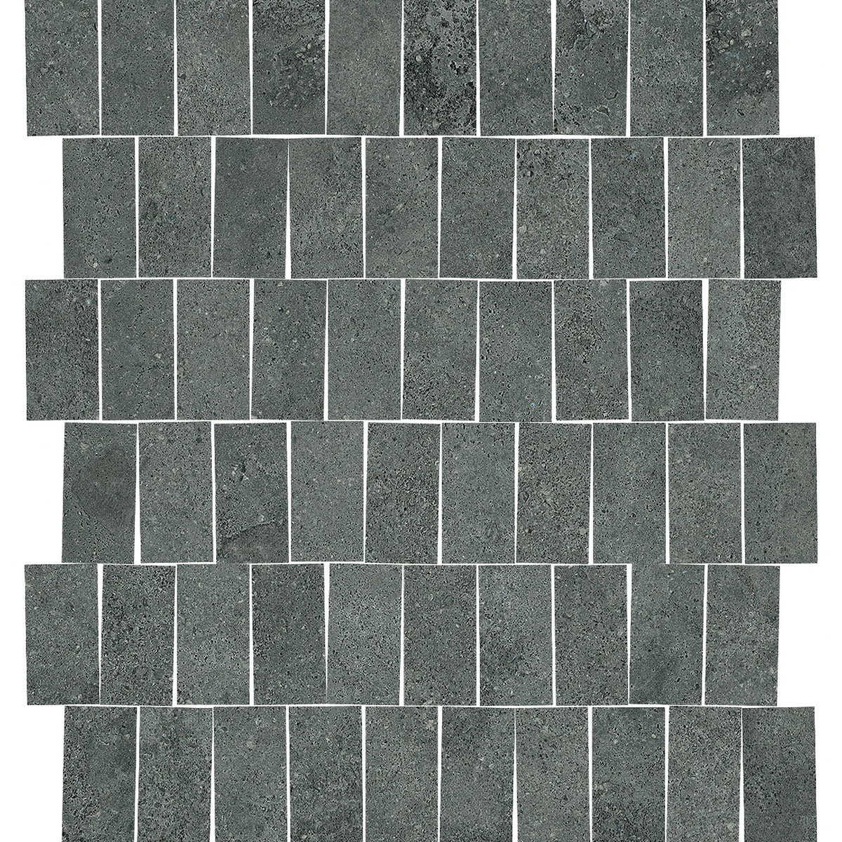 EnergieKer Miro 'Graphite', mozaïek antraciet mat 30x30cm