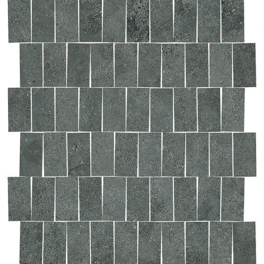 EnergieKer Miro 'Graphite', mozaïek antraciet mat 30x30cm