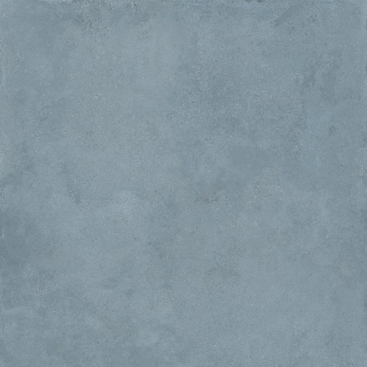 EnergieKer Miro 'Wave', vloer- en wandtegel blauw mat 120x120cm