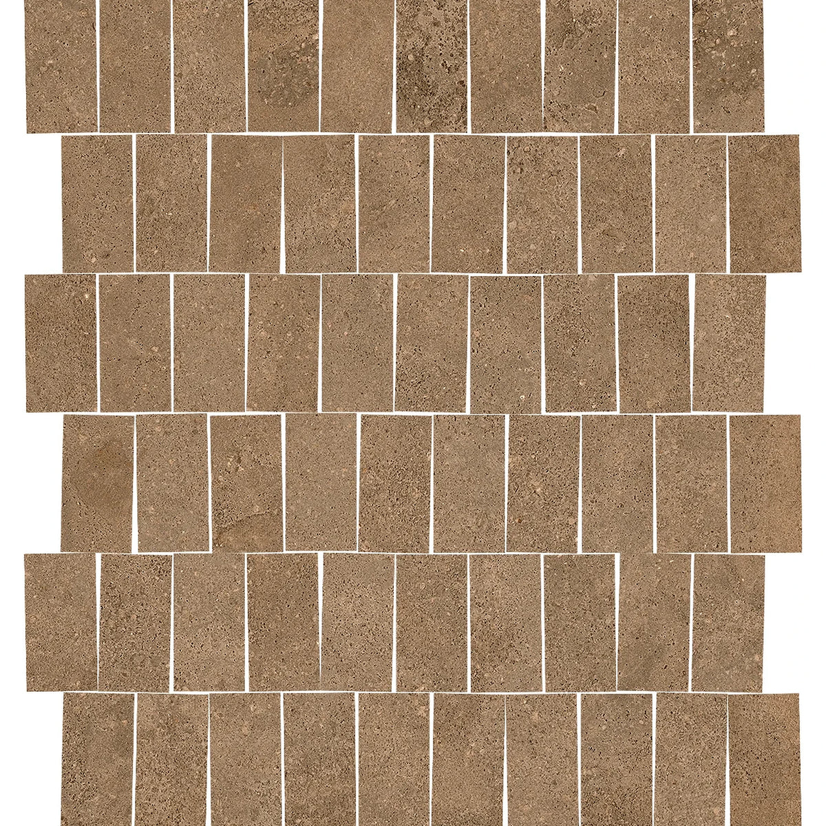 EnergieKer Miro 'Leather', mozaïek bruin mat 30x30cm