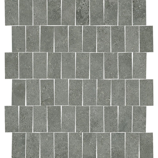EnergieKer Miro 'Grey', mozaïek grijs mat 30x30cm