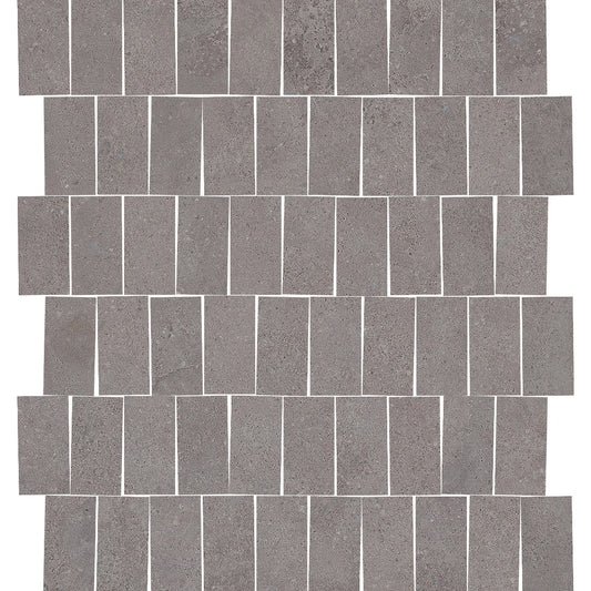 EnergieKer Miro 'Siena', mozaïek grijs en paars mat 30x30cm
