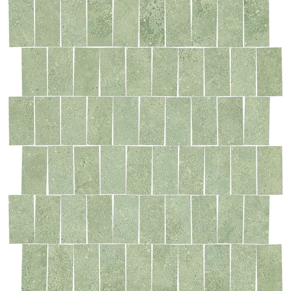 EnergieKer Miro 'Basil', mozaïek groen mat 30x30cm
